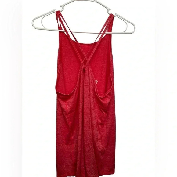CRZ Yoga red lightweight multi strap tank NWOT - Picture 2 of 5